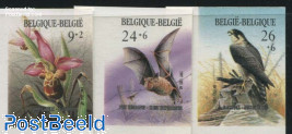 European environment 3v, imperforated