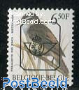 Bird 1v, fluorescent, precancel