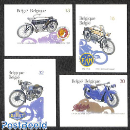 Motorcycles 4v, imperforated
