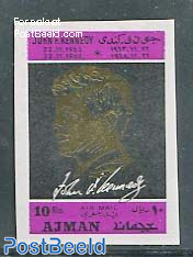 Death anniversary of Kennedy 1v, imperforated