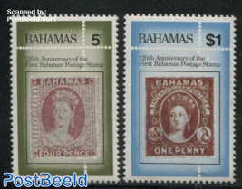 125 years stamps 2v
