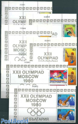 Olympic games 2x6v+tabs
