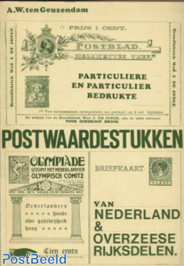 Particuliere en Particulier bedrukte Postwaardestukken, A.W. ten Geuzendam