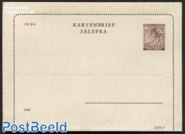 Card Letter 1.20K, Year 1940