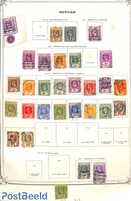 Lot with George V stamps