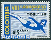 South American Swimming games 1v