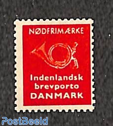 Emergency stamp 1v (this stamp was never valid for postage)