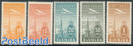 Airmail definitives 5v