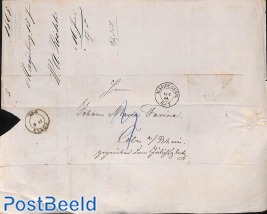 Folding letter from MAGDEBURG to COELN