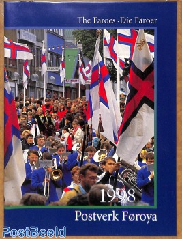 Official Yearbook with stamps 1998