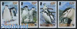 WWF, Chinstrap penguins 4v
