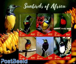 Sunbirds of Africa 6v m/s