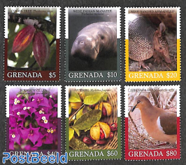 Definitives, Flora & Fauna 6v