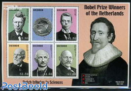 Dutch Nobel prize winners 6v m/s