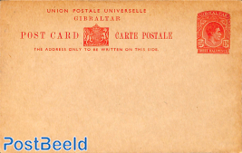 Postcard, 1.5p red