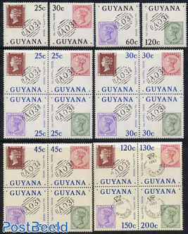 First stamps 20v (4v+4x[+])