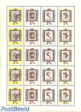 Stamp Day m/s (=5 sets)