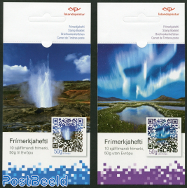 Europa, visit Iceland 2 booklets