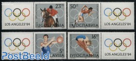 Olympic games 4v with tabs