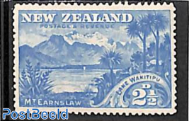 2.5p, Mt Earnlaw, Stamp out of set