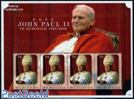 Pope John Paul II 4v m/s