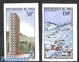 Olympic Winter Games  2v imperforated