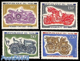 Automobiles 4v (Morris,Franklin,Daimler,Panhard)