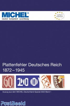 Michel Plate Errors German Empire 1872-1945