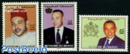 Definitives, King Mohammed VI 3v