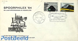 Spoorphilex, special cover and cancellation