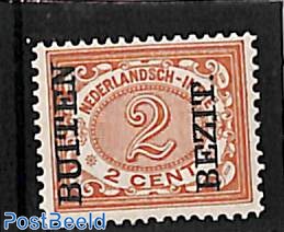 2c, BUITEN BEZIT, Stamp out of set