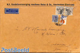 Airmail letter to Batavia 5 VI 1936