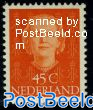 45c Orange, Stamp out of set