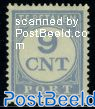 9c, Postage due, perf. 13.5:12.75,Stamp out of set