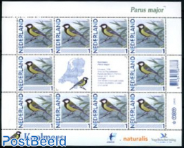 Personal stamp m/s, bird