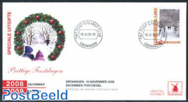 Personal christmas stamp FDC