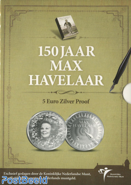 Proofset 5 Gulden Max Havelaar
