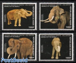 Elephants 4v