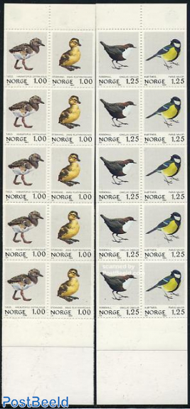 Birds, 2 booklets