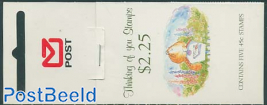 Thinking of you 5v in booklet (45c stamps)
