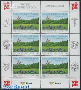 Stamp Day, Voralberg minisheet