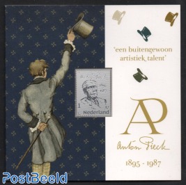 Anton Pieck, silver stamp in pack