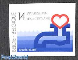 Water supplies 1v, imperforated