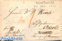 Letter from WESENBERG 