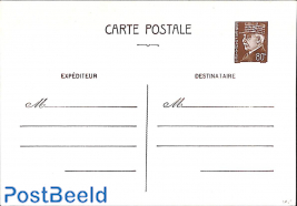 Postcard 80c, brown