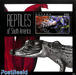 Reptiles of South America s/s