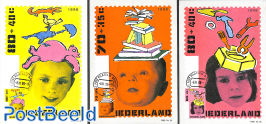 Child welfare 3v, Max. cards Enschedé