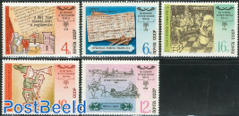 Postal history 5v