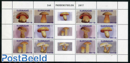 Mushrooms minisheet