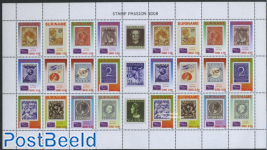 Stamp Passion minisheet (with 2 sets)